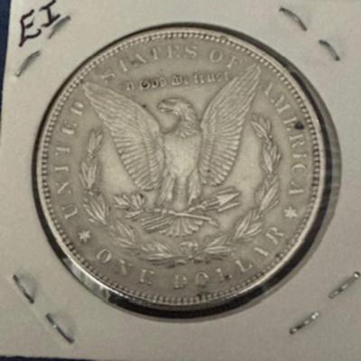 1890 Morgan Silver Dollar