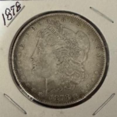 1878 Morgan Silver Dollar