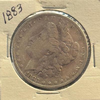 1883 Morgan Silver Dollar