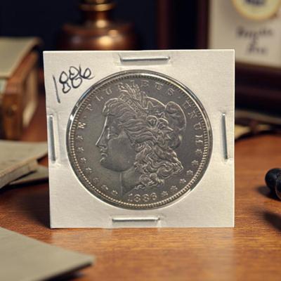 1886 Morgan Silver Dollar