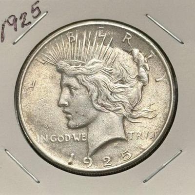1925 Peace Dollar