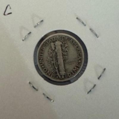 1940 S Mercury Dime