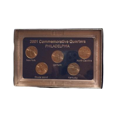 50 State Commemorative Quarters 2001 Philadelphia mint