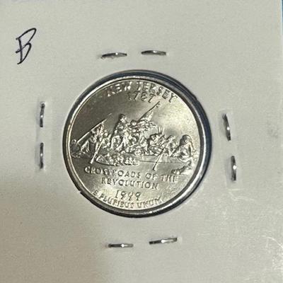 1999 P Washingto Quarter (MS) New Jersey