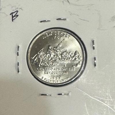 1999 P Washingto Quarter (MS) New Jersey