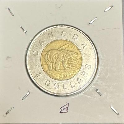 1996 Canada 2.00 Coin