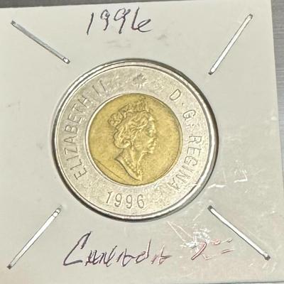 1996 Canada 2.00 Coin