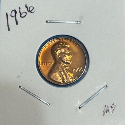1966 Linclon Penny (MS)