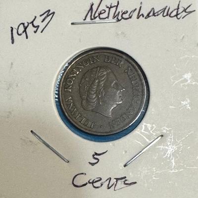 1953 Netherlands Nickel