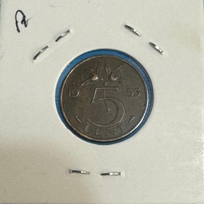 1953 Netherlands Nickel