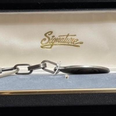 Keyholder with a real 1937 Bullalo Nickel 