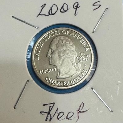 2009 S Proof Quarter District of Columbis