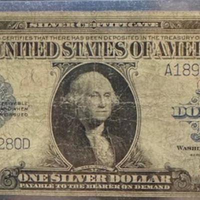 1923 Large Dollar Bill SER:A1898280D