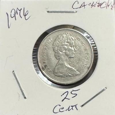 1976 Canada 25 Cents