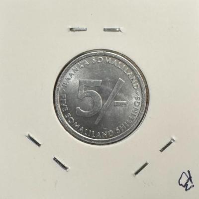 2005 Somaliland 5 Shillings