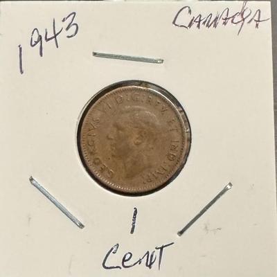 1943 Canada 1 Cent