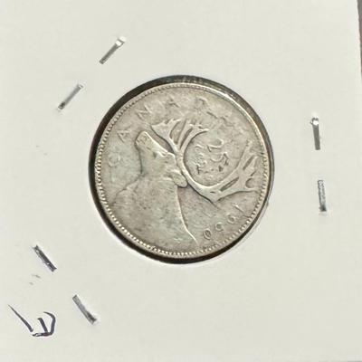 1950 Canada 25 Cents