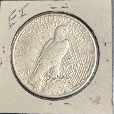 1934 S Peace Dollar