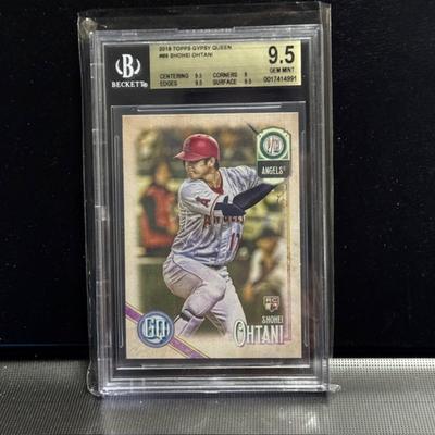 2018 Topps Gypsy Queen Shohei Ohtani RC Graded 9.5 Gen MT