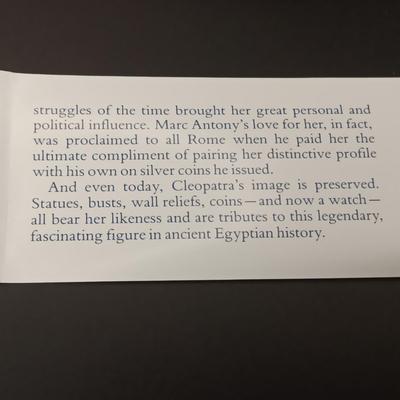 NEW CLEOPATRA BRACELET WATCH