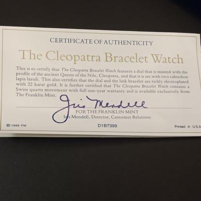 NEW CLEOPATRA BRACELET WATCH
