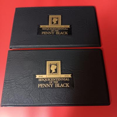 PEARL BLACK .925 SILVER CROWN COIN AND FIRST DAY COVER