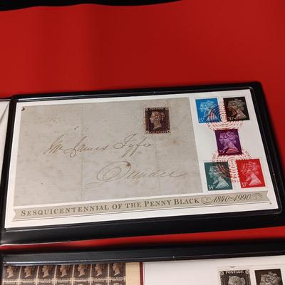 PEARL BLACK .925 SILVER CROWN COIN AND FIRST DAY COVER
