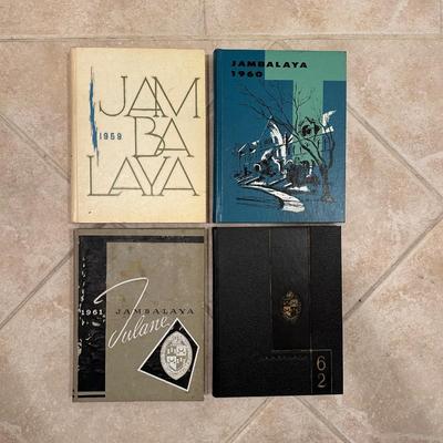 Tulane University Year Books 1959-1962