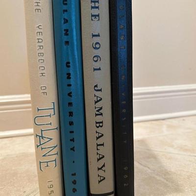 Tulane University Year Books 1959-1962