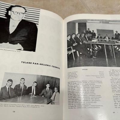 Tulane University Year Books 1959-1962
