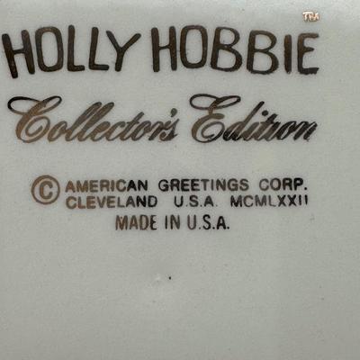 Holly Hobbies Collector’s Edition Plates (2)