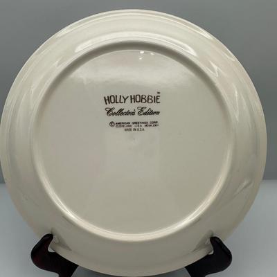 Holly Hobbies Collector’s Edition Plates (2)