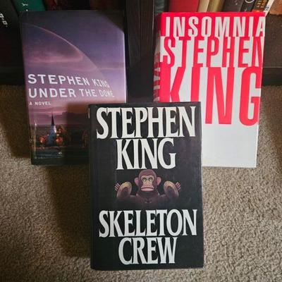Stephen King  novels / early editions 
