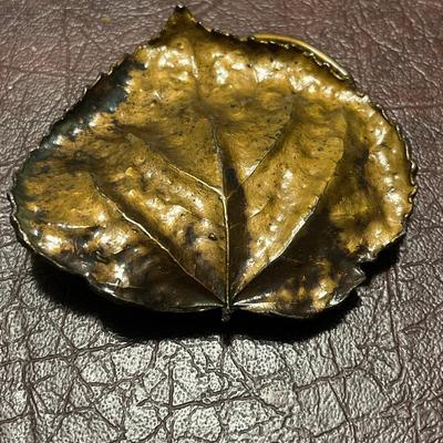 Vintage 1974 Bergamont Brass Works Buckle
