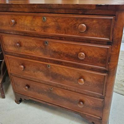 Sale Photo Thumbnail #48: Flame mahogany dresser