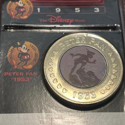 1953 Disney Peter Pan Decade Coin