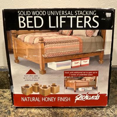 Bed Lifters, Solid Wood