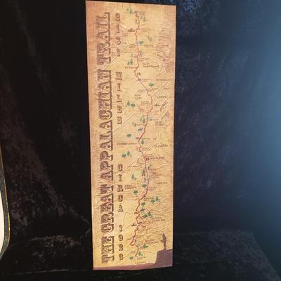 The Great Appalachian Trail Hanging Map (LR-KD)