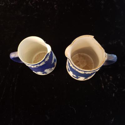 Two Jasperware Wedgwood Pitchers (LR-KD)