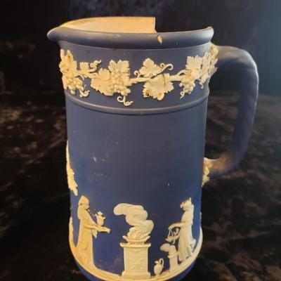 Two Jasperware Wedgwood Pitchers (LR-KD)