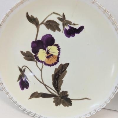 Blue Shield Or Bee Hive Mark 19 Century Plates