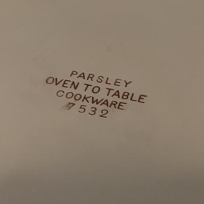 Vintage Sadek Parsley Soufflé Dish (B2-BBL)