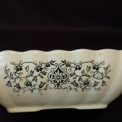 Antique WH Grindley & Co Tunstall Daisy Transferware Dishes (B2-BBL)
