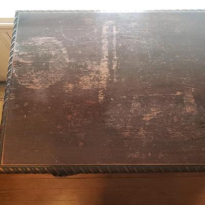 Antique Wooden Claw Foot Desk (LR-KD)