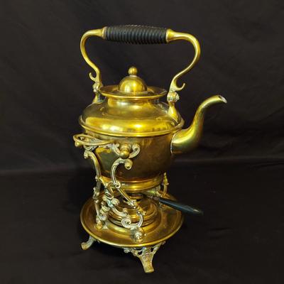 Antique Brass Tipping Kettle (B2-BBL)