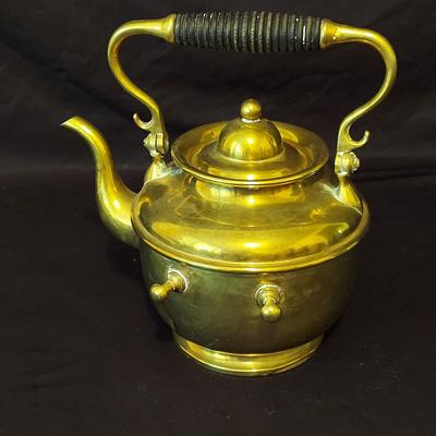 Antique Brass Tipping Kettle (B2-BBL)