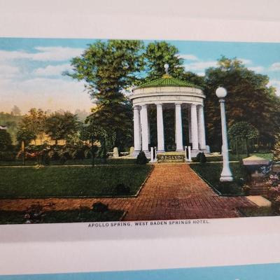 West Baden Springs Souvenir Postcard Folder