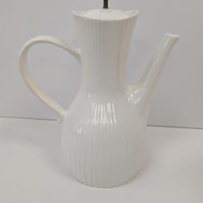 Mid-Century Ernest Sohn Ribbed Coffee Server USA Hall 12" Tall