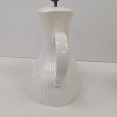 Mid-Century Ernest Sohn Ribbed Coffee Server USA Hall 12" Tall