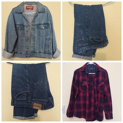 Wrangler Denim Jacket & More (B2-BBL)
